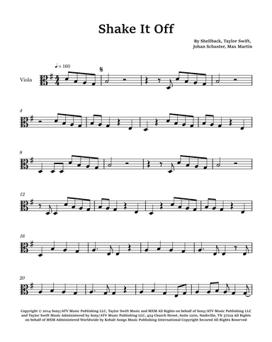 Shake It Off (arr. Glauco Fernandes)