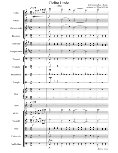 Cielito Lindo (arr. Oliver Payán)