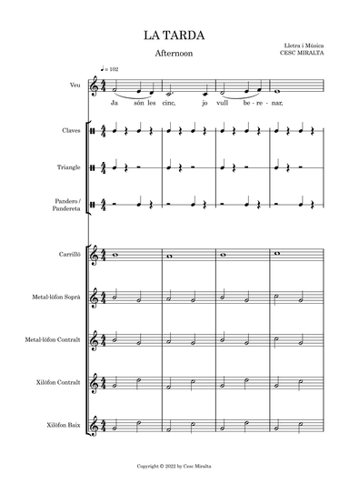 LA TARDA Orff