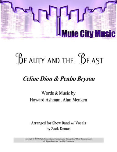 Beauty And The Beast (arr. Zack Demos)