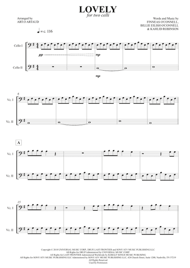Lovely (arr. Art.o Artaud)