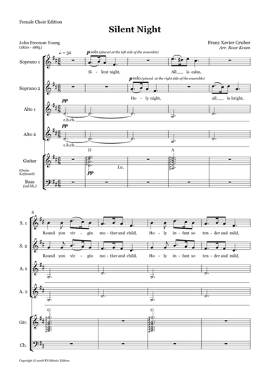 Silent Night (arr. Roar Kvam)