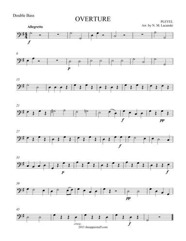 Overture (arr. Nick Lacanski)
