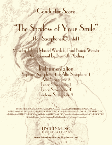 The Shadow Of Your Smile (arr. Kenneth Abeling)