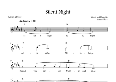Silent Night (arr. Warren & Debby)