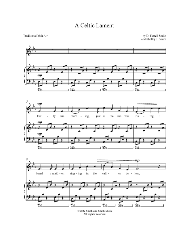 A Celtic Lament (Medium High) (arr. D. Farrell Smith and Shelley J. Smith)