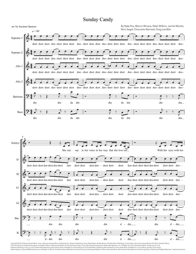 Sunday Candy (arr. Suzanne Spencer)