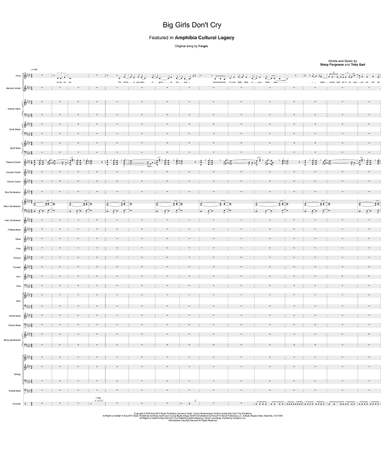 Big Girls Don't Cry (arr. Amphibia Cultural Legacy)