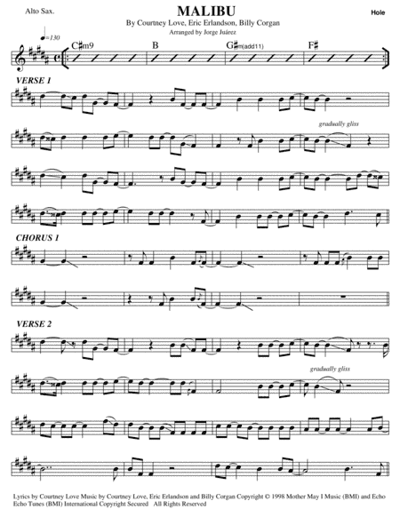 Malibu (arr. Jorge Juárez)