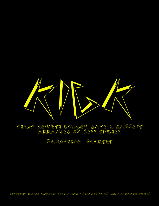 Kick (arr. Jeff Tincher)