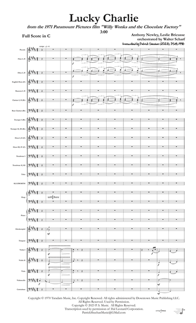 Lucky Charlie (arr. Patrick Sheehan)