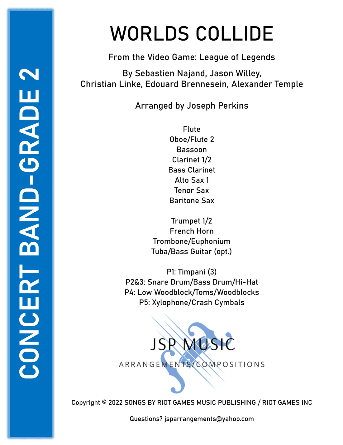 Worlds Collide (arr. Joseph Perkins)