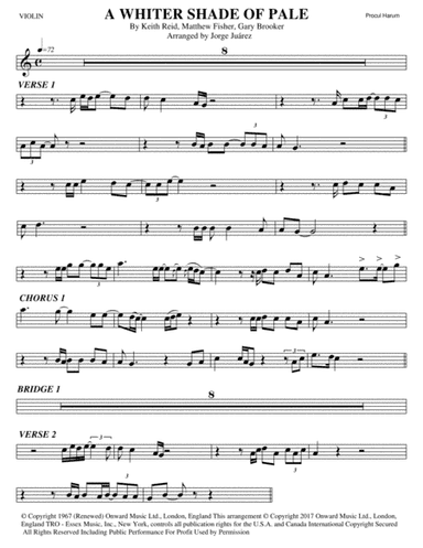 A Whiter Shade Of Pale (arr. Jorge Juárez)