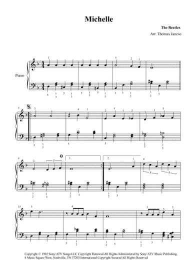 Michelle (arr. Thomas Jancso)