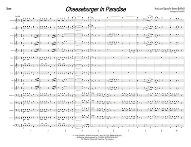 Cheeseburger In Paradise (arr. Tom Holtz)