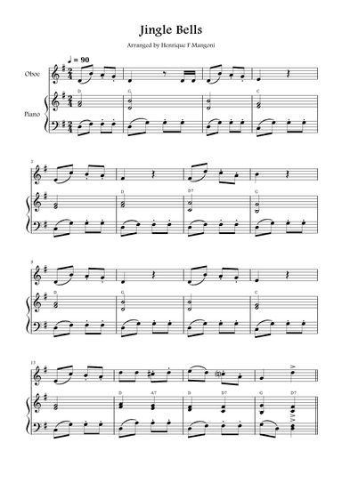 Jingle Bells (arr. Henrique F Mangoni)
