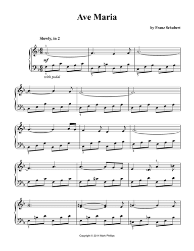 Ave Maria (arr. Mark Phillips)
