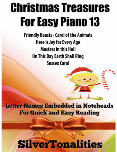Christmas Treasures for Easy Piano Volume 13 Sheet Music (arr. SilverTonalities)