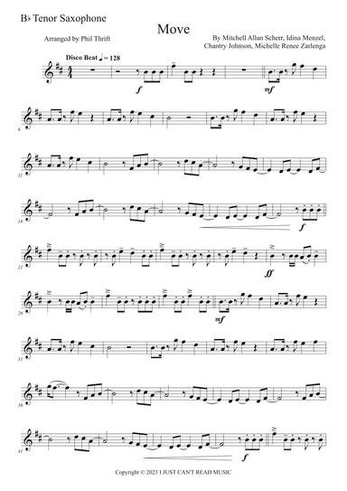 Move (arr. Phil Thrift)