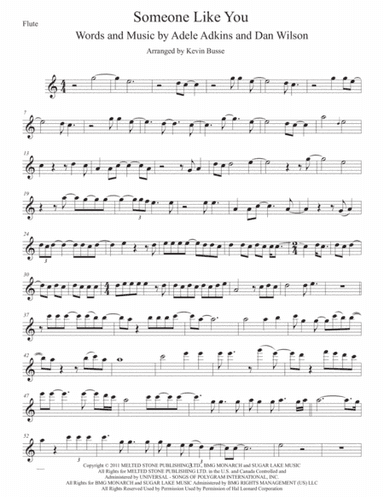 Someone Like You (arr. Kevin Busse)