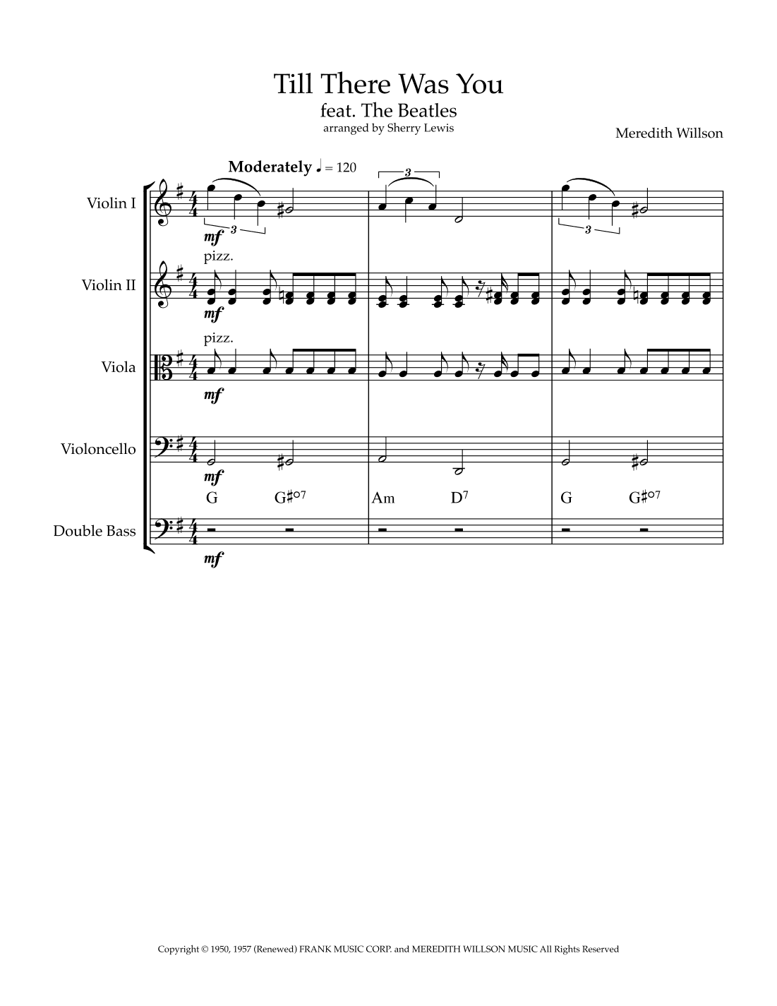 Till There Was You (arr. Sherry Lewis)