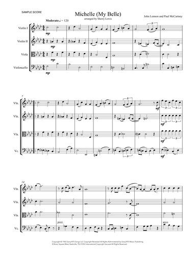 Michelle (arr. Sherry Lewis)