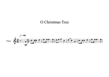 O Christmas Tree (Flute) (arr. Digital Book Music)