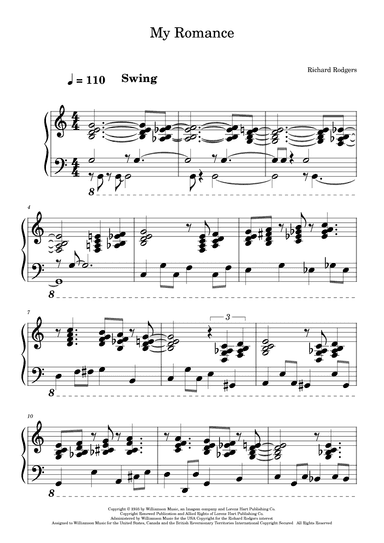 My Romance (arr. Katsufumi Seki)