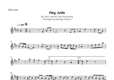 Hey Jude (arr. Rodrigo Faleiros)