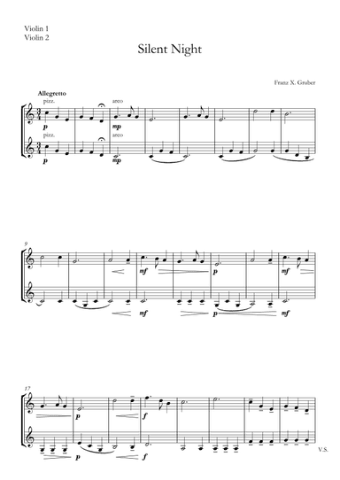 Silent Night (arr. SMMUS)