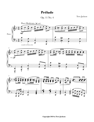 Prélude No. 4