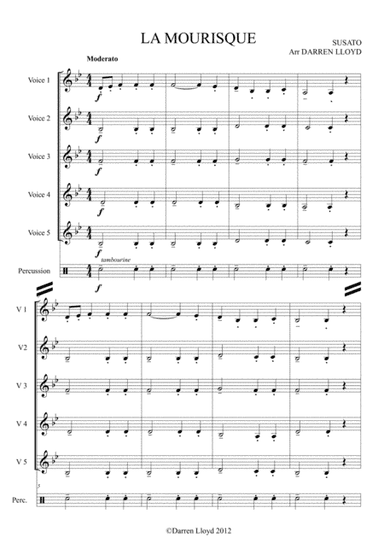 La Mourisque (arr. Darren Lloyd)