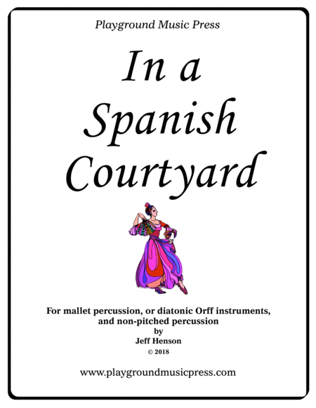 In A Spanish Courtyard