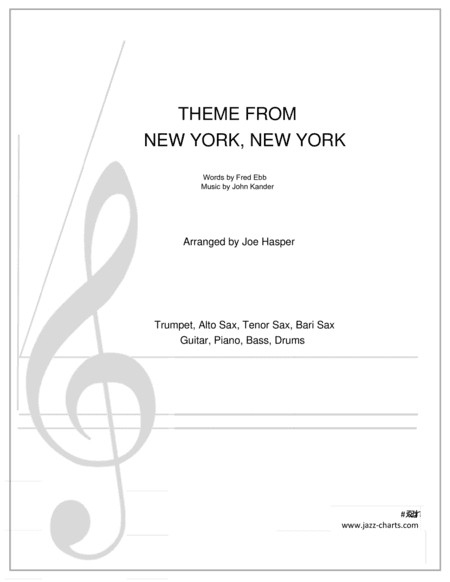 Theme From "New York, New York" (arr. Joe Hasper)