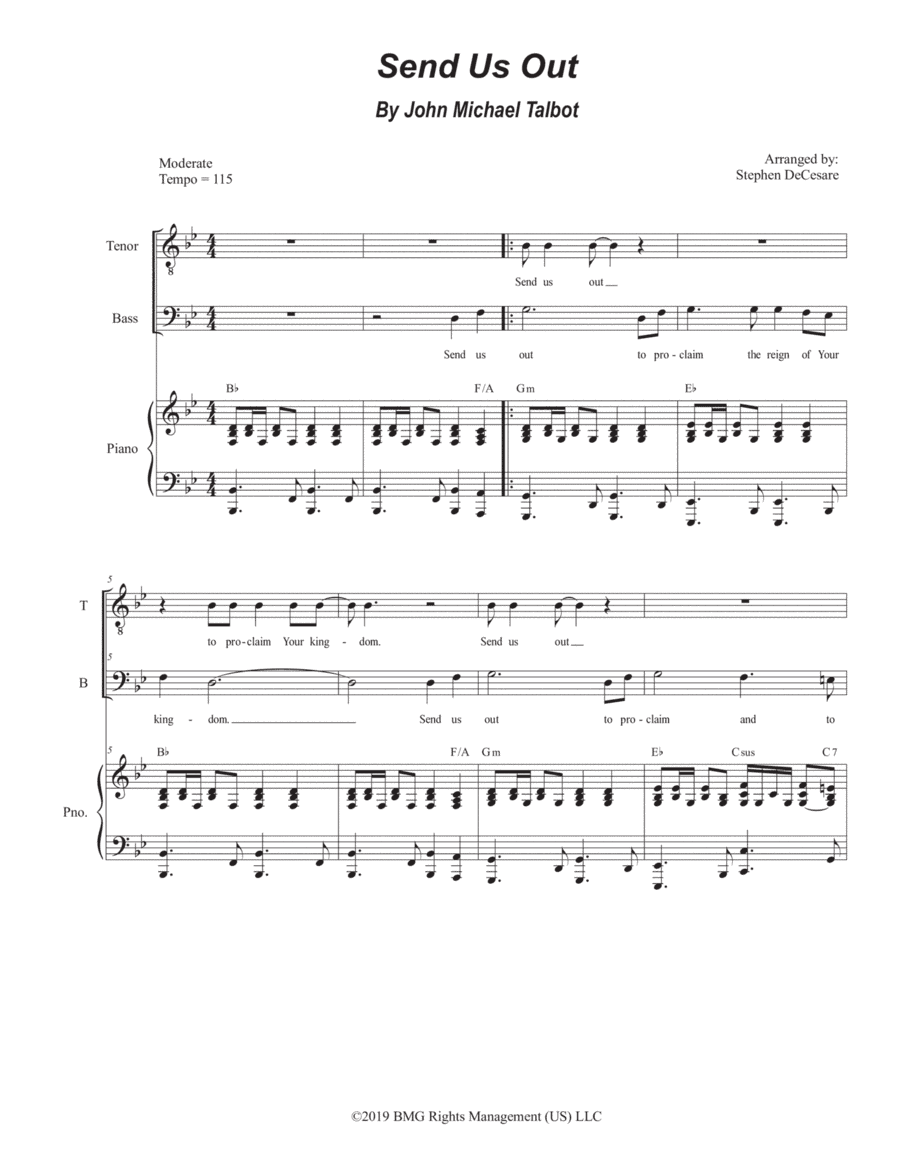 Send Us Out (arr. Stephen DeCesare)