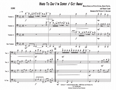 Hard To Say I'm Sorry (arr. Patrick C. Sullivan)