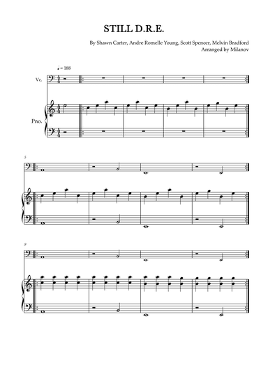 Still D.r.e. (arr. Milanov)