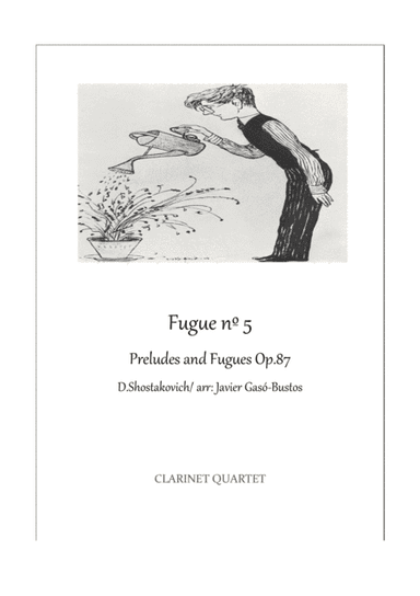 Fugue Preludes And Fugues Op. 87 (arr. Javier Gasó-Bustos)