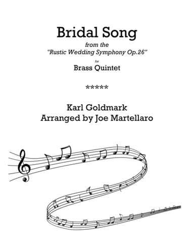 Bridal Song (arr. Joe Martellaro)