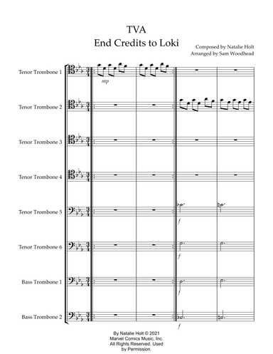 Loki Green Theme (arr. Sam Woodhead)