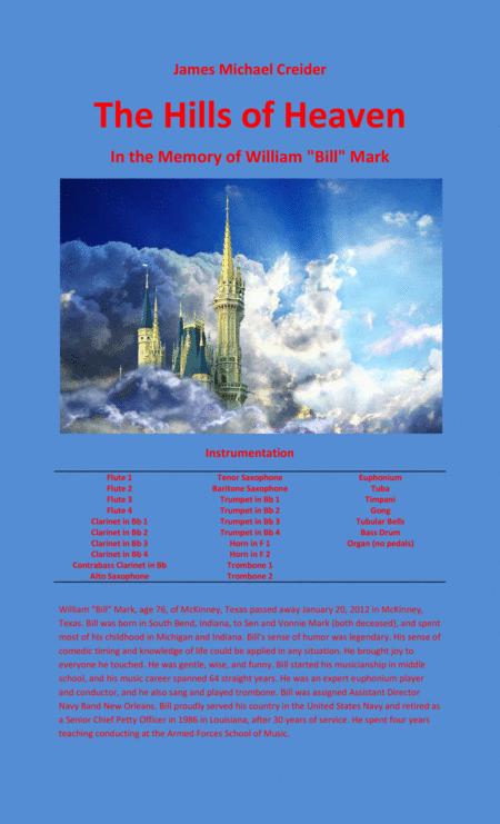The Hills of Heaven (Score)