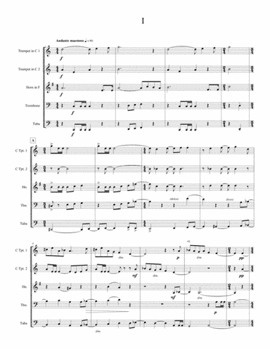 Running Through the Art Museum: Brass Quintet Fanfare