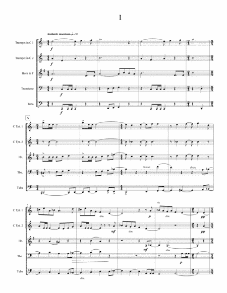 Running Through the Art Museum: Brass Quintet Fanfare