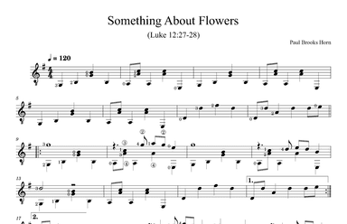 Something Above Flowers