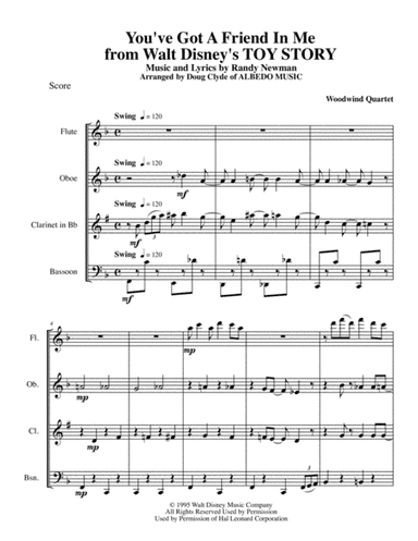 You've Got A Friend In Me (arr. Doug Clyde)