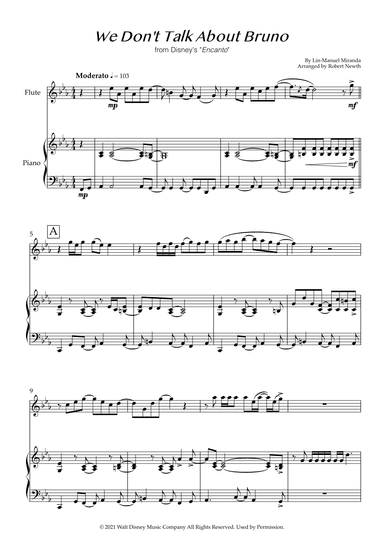 We Don't Talk About Bruno (arr. Robert Newth)