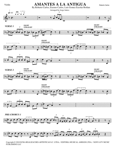 Amante A La Antigua (arr. Jorge Juárez)