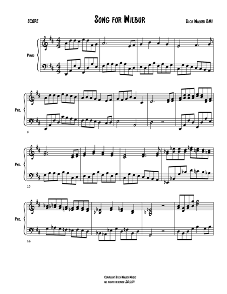 Song for Wilbur