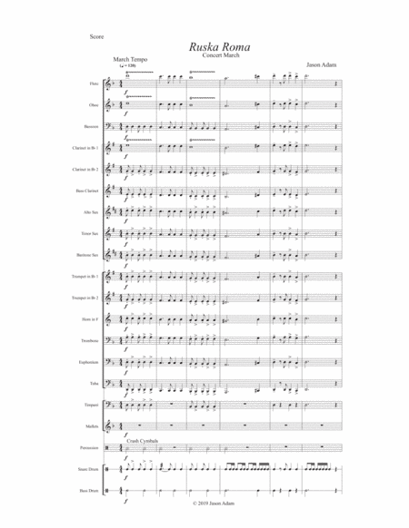 RUSKA ROMA (Concert March)