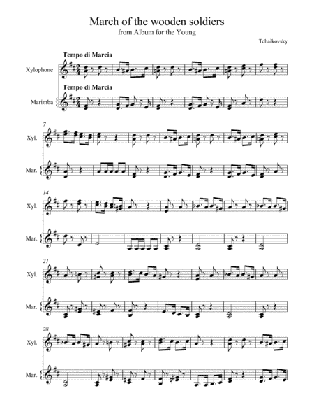 March of the wooden soldiers (arr. Konstantinos Botinis)